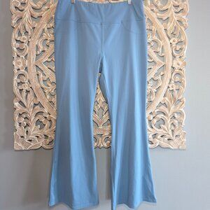 Halara Sky Blue Yoga Flare Pants Size 1X